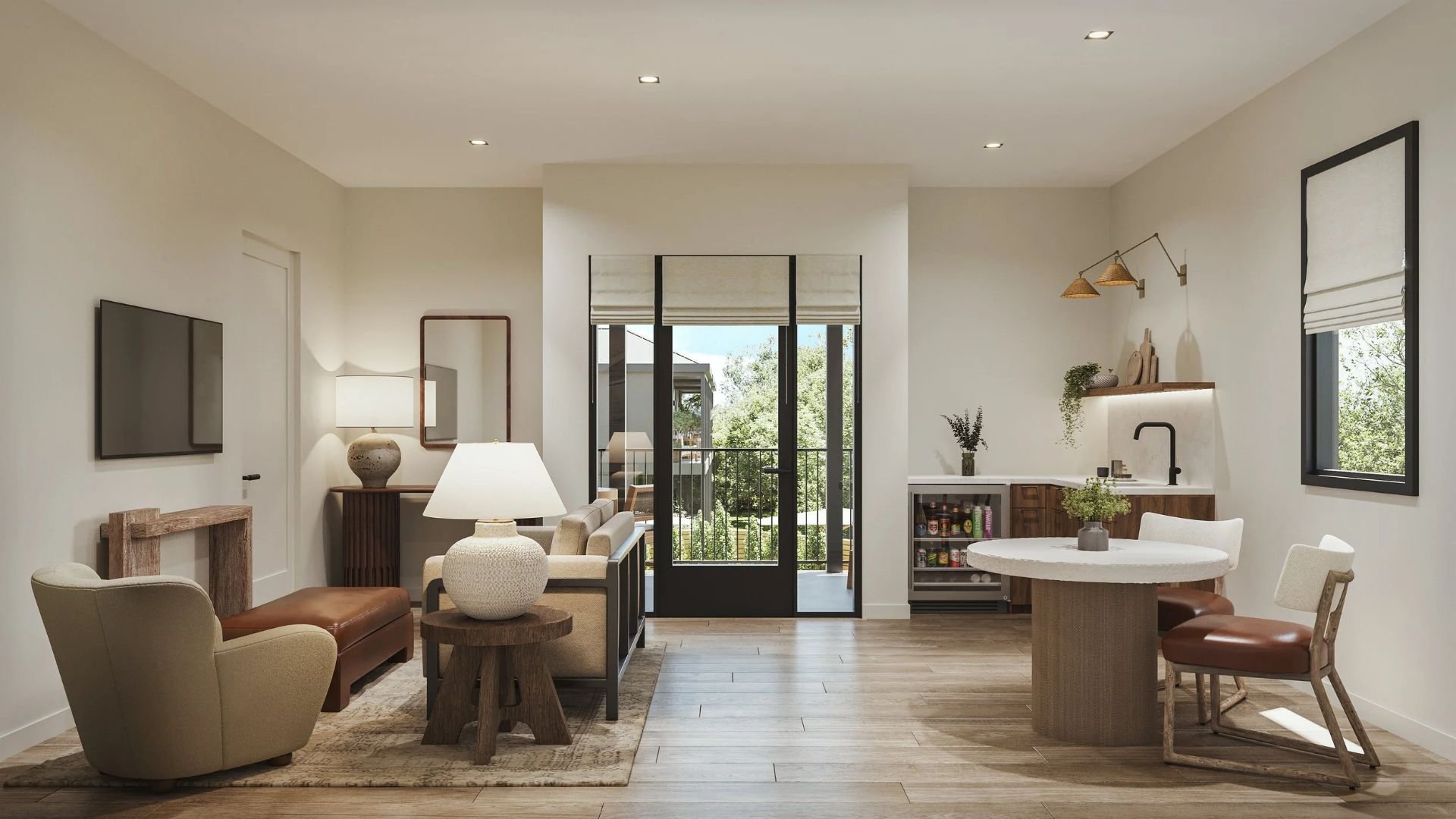 Luxury hotel in Sonoma County wine country — Duchamp Hotel Healdsburg.